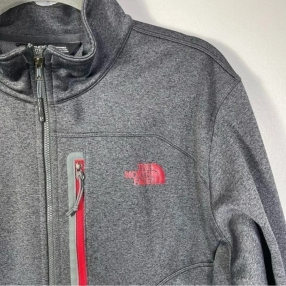 The North Face Pullover Top Size L Color Gray/Red